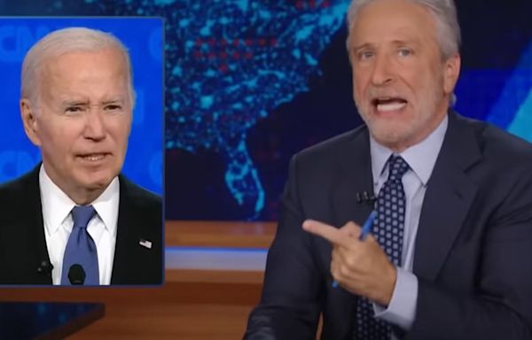 Jon Stewart destroys Biden campaign’s ‘blatant BS’ claims about debate disaster and future of 2024 race