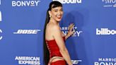 Katy Perry Flashes Her Thong and Backside in Lace-Up Skirt at Billboard Women in Music Awards