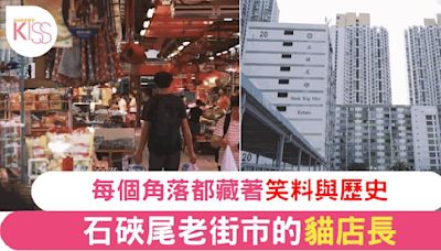 香港石硤尾邨舊式茶行貓店長引爆網絡 網民紛紛慕名而來探尋這個充滿歷史情懷地方