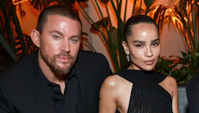 Channing Tatum and Zoë Kravitz Hold Hands at “Fly Me to the Moon” Premiere