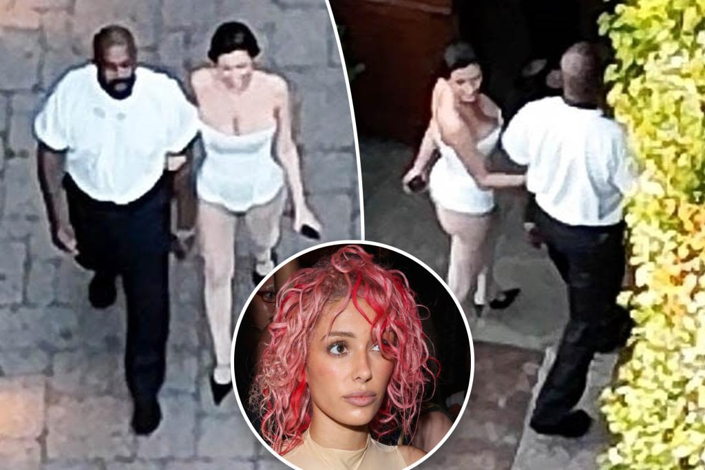 Bianca Censori steps out to dinner with Kanye West in nothing but a corset