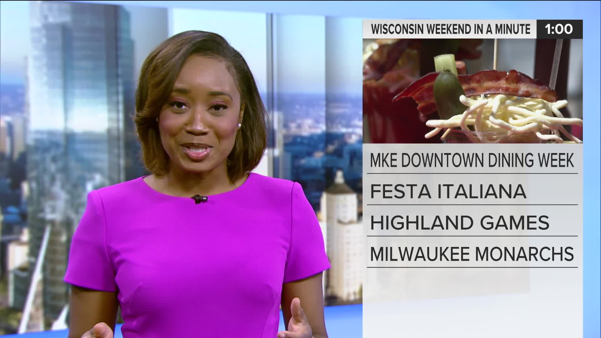 Wisconsin Weekend in a Minute: Downtown Dining Week, Festa Italiana, and Milwaukee Highland Games