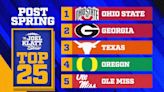 Joel Klatt's 2024 post-spring top 25 rankings: Ohio State, Georgia on top