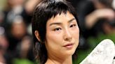 Watch Greta Lee Realize In Real Time That She Can't Talk Or Eat In Met Gala Gown