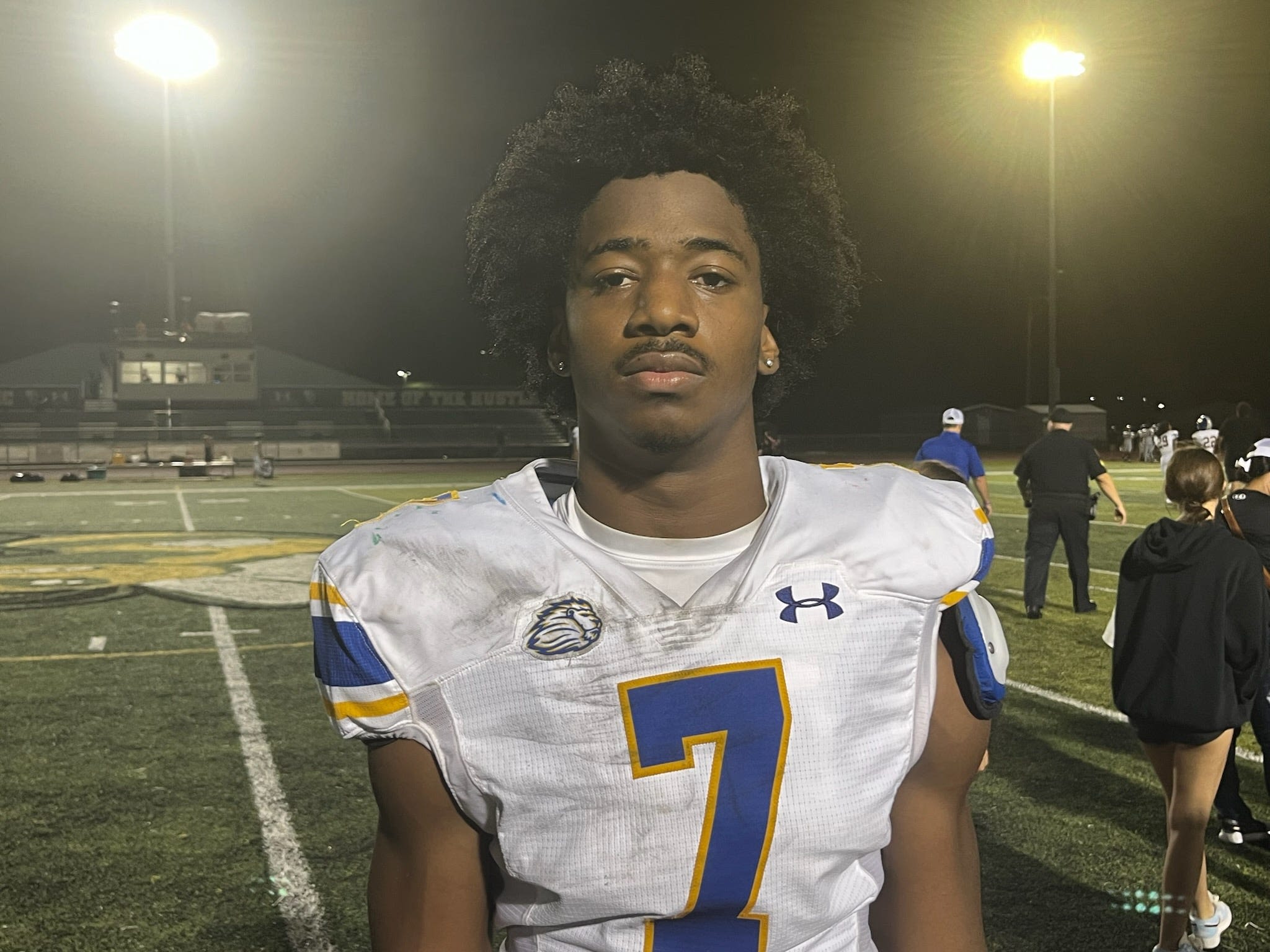 Football recruiting: Gators commit Devin Jackson shines for First Academy in district win