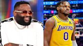 Rick Ross criticises 'nepotism' talk about Bronny James' Lakers draft