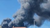 Huge blaze at Indiana recycling plant spews toxic smoke as 2,000 residents told to evacuate