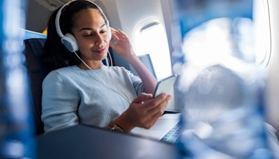 Woman reveals plane headphone hack that 'helps so much' during long flights