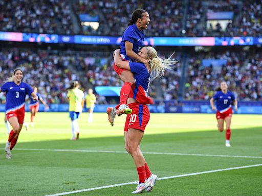 Back on Top! U.S. Women's Soccer Beats Brazil to Win Olympic Gold for First Time Since 2012