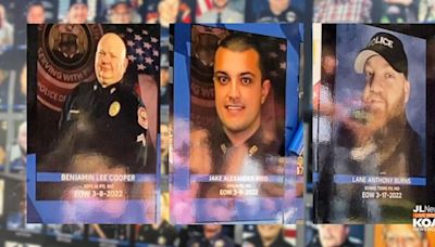 Fallen Officers Remembered on Traveling Memorial