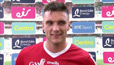 Brian Hayes swears TWO SECONDS into interview after Cork's All-Ireland semi win