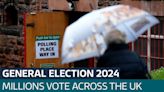 General Election: People cast their votes at polling stations across the UK - Latest From ITV News
