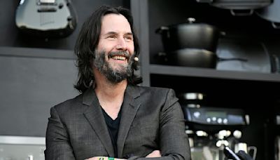 Keanu Reeves admits he 'didn't write any' of his new novel