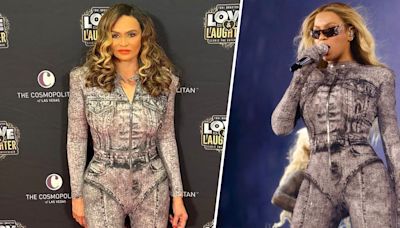 Tina Knowles stuns in Beyoncé ‘Renaissance Tour’ outfit