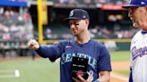 Former Texas Rangers C/DH Mitch Garver presented with World Series ring upon return