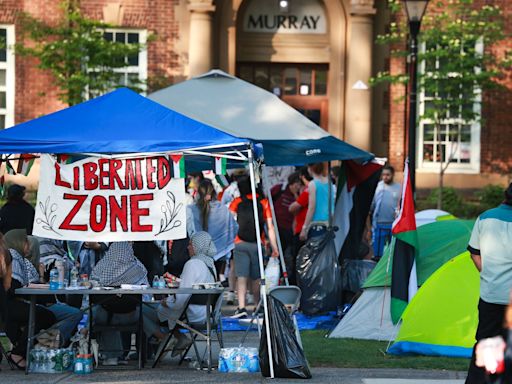 Gaza protesters take over Princeton building, set up encampment at Rutgers