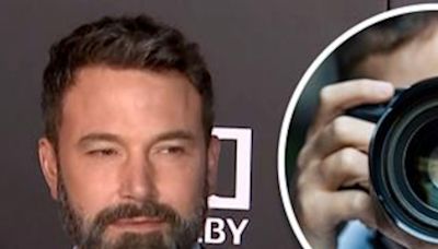 Ben Affleck Confronts Paparazzi for "Dangerous" Behavior - E! Online