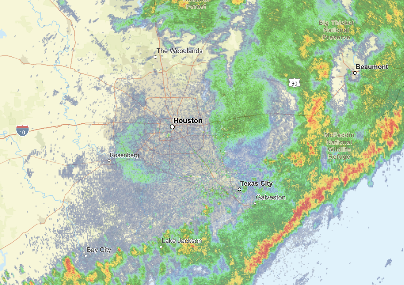 Flood watch in effect for Harris County as slow storms sweep SE Texas