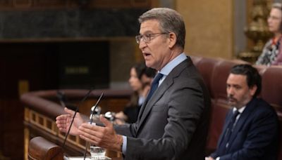 Feijóo ve en la ley de amnistía el 'acta de defunción' del PSOE