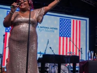 Gary native Kym Mazelle sings National Anthem at London's Independence Day event