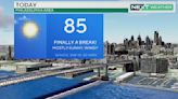 Philadelphia gets a break from steamy weather Monday after region breaks multiple heat records