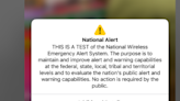 Why an emergency alert test sounded today on all U.S. cellphones