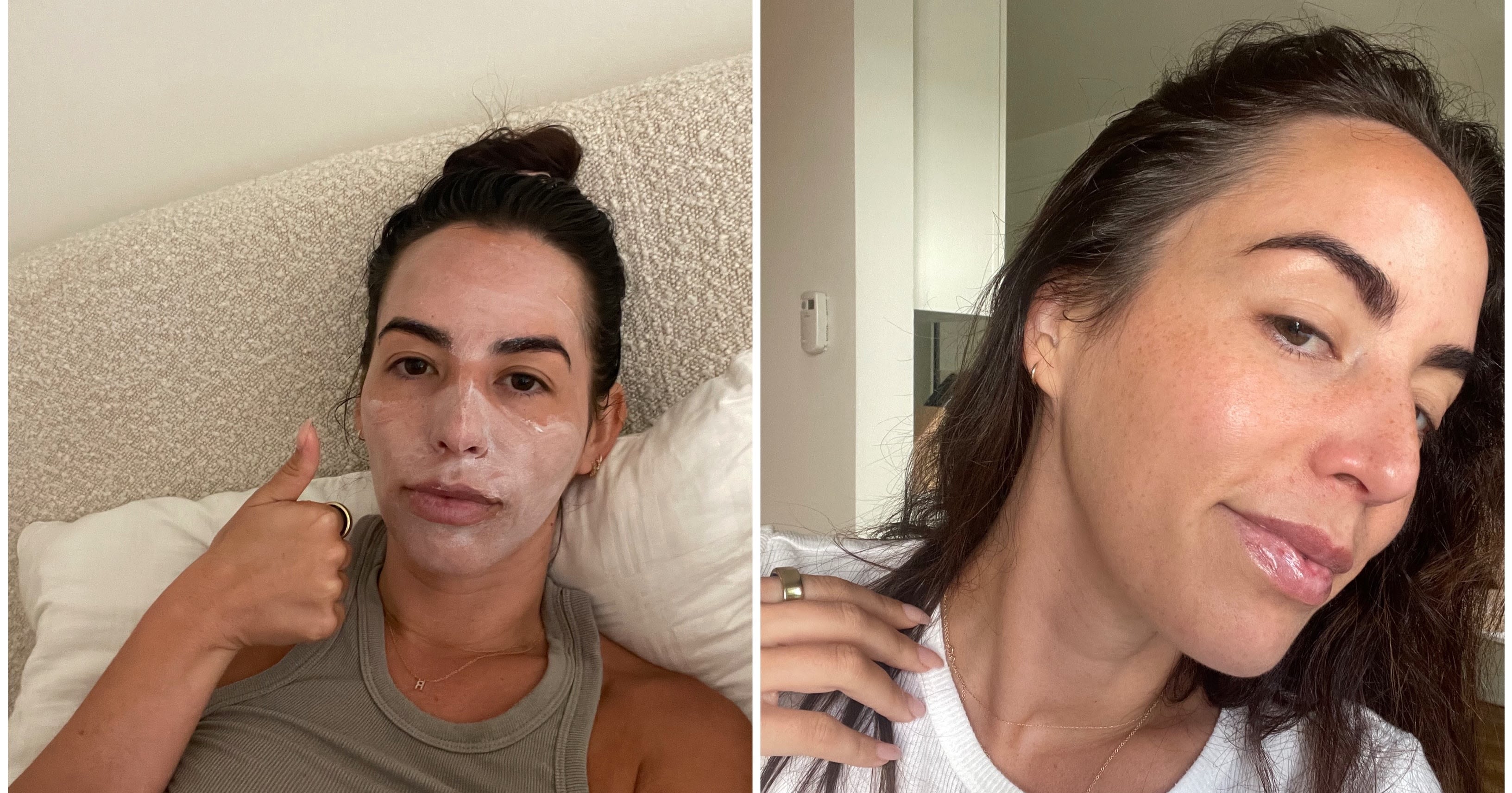 I Have Sensitive Skin, and "Face Basting" Was a Game-Changer