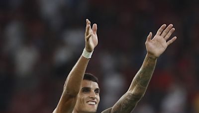 El argentino Lamela se despide del Sevilla tras tres temporadas y un título