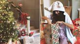 Bruce Willis and Emma Heming Willis' Daughters Evelyn and Mabel Dance with Glee Opening Presents on Christmas Morning