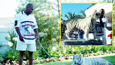 Mike Tyson paid $50,000 for his famous pet tiger that 'ripped someone's arm off'