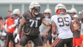 'I pray for everybody else': Browns LT Jedrick Wills Jr. tries to learn from Myles Garrett