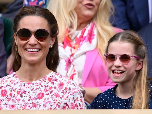 Princess Charlotte and Pippa Middleton's matching Wimbledon fashion moment just redefined this summer 2024 trend