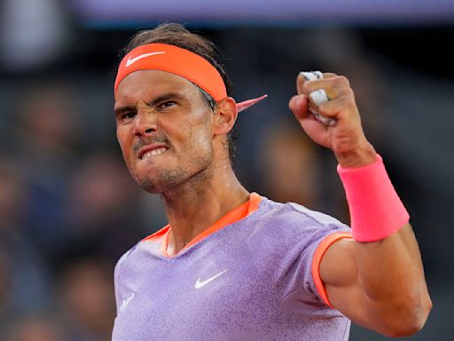 Nadal se embarca hacia Roma tras una semana 'positiva' en Madrid