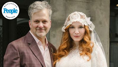 Christina Hendricks Marries George Bianchini in 'Sexy' Wedding Ceremony in New Orleans (Exclusive)