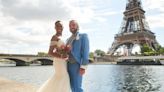 A couple who met on a plane eloped in Paris after ditching their plans for a destination wedding in St. Lucia