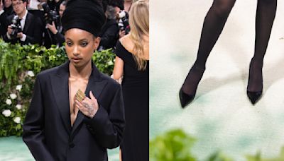 Willow Smith Elevates Met Gala Look with Classic Dior Black Shoes