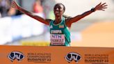 Amane Beriso Shankule Leads Ethiopia to Victory at the World Championship Marathon