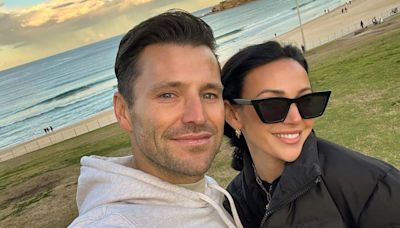 Michelle Keegan is a bronzed goddess in bold dress during romantic getaway with husband Mark Wright