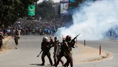 Kenya protesters shot dead and fires started in parliament after controversial tax bill passes