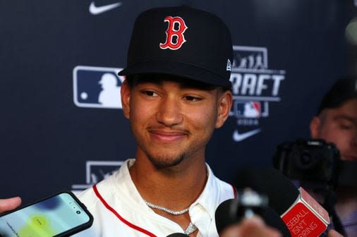 Red Sox first-round pick Braden Montgomery and his family attended MLB Draft and it was a thrilling experience - The Boston Globe