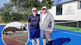 Tennis club unveils refurbished courts to encourage new members