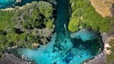 The 'Blue Heart Spring' in Idaho Is One of the State's Best-kept Secrets — With Gorgeous, Caribbean-blue Water Hidden by a Forested Passageway