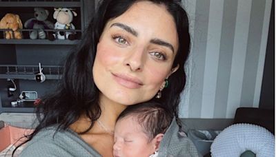 Aislinn Derbez presume a su sobrina, Tessa, y pide consejos a sus fans para ser buena tía