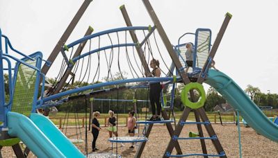 Long-awaited park opens in Lexington neighborhood displaced by Newtown Pike