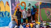 Babylon students give local surfing spot a new splash of color