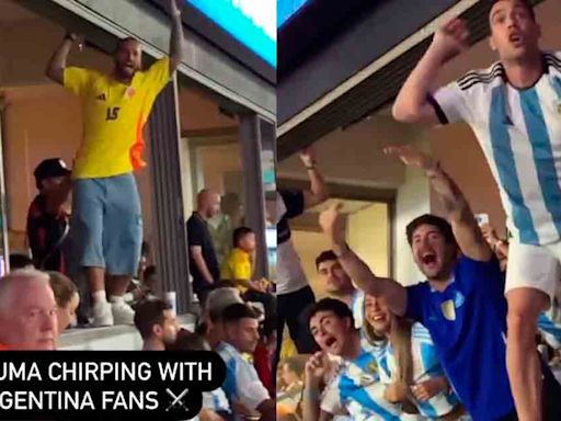 Maluma pelea con aficionados argentinos al final de la Copa América