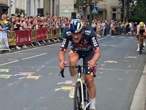 Cruel adiós de Nico Denz a la Vuelta a España: "Traté de honrar la carrera"