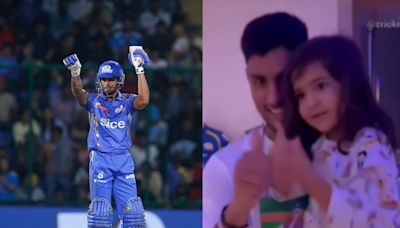 Watch: Tilak Varma Comes Up With Special Celebration For Rohit Sharma's Daughter Samaira - News18