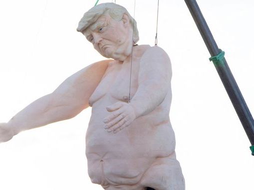 Naked Donald Trump statue near Las Vegas branded 'deplorable'