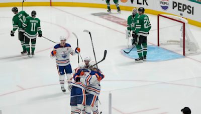 McDavid gets the winner in the 2nd OT after Oilers overcome captain's penalty to beat Stars 3-2